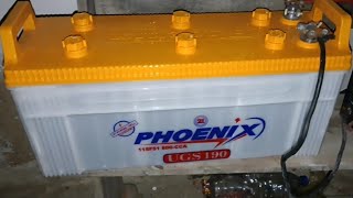 Phoenix battery unboxing  Phoenix 190 Battery price in Pakistan 34000 [upl. by Laurette]