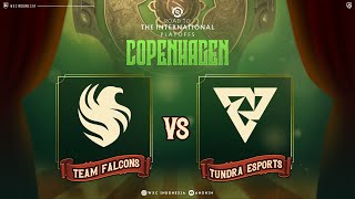 Tundra vs Falcons  The International 2024  Lower Bracket Bo3 anonimdt Dreamocell [upl. by Vtarj542]