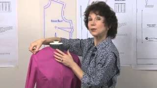 How to Adjust for Sloping Shoulder Pattern Alteration with SureFit Designs™ [upl. by Sisile]