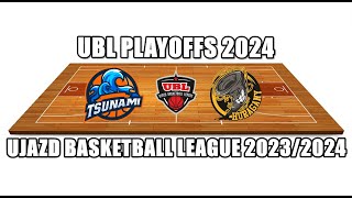 UBL PLAYOFFS 2024 TSUNAMI  HURAGANY 2Q [upl. by Tiny]