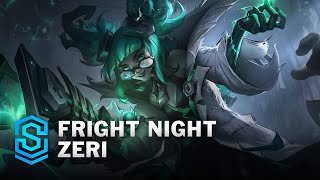 Fright Night Zeri Skin Spotlight  League of Legends [upl. by Rafaelle]