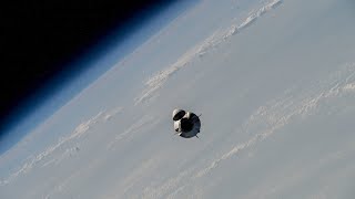 Astronauts Relocate Dragon Spacecraft Outside the Space Station May 6 Official NASA Broadcast [upl. by Atinat]