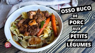 OSSO BUCO DE PORC EXQUIS aux petits légumes racine [upl. by Aidnyc]