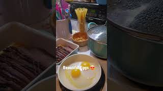 Cattlemans Breakfast Hopeless Romantic Chef Subscribe 🥰😋👍🔥⚘️ [upl. by Ahsaekal]