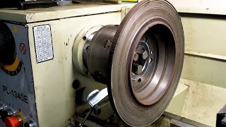 Mercedes Metris Rear Brake Disc Resurfacing [upl. by Kirit]