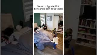 PARA APRENDER DESDE CEDO 🤣esa sargento exercitobrasileiro eb [upl. by Arrahs77]