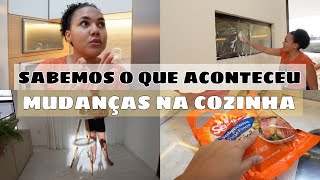 DESCOBRIMOS A VOZ MISTERIOSA DO VIDEO  MUDANÇA NA COZINHA  VAI SER PRECISO TROCAR  MUITO MOSQUITO [upl. by Aihsenor]