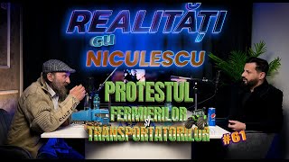 Protestul Fermierilor și Transportatorilor cu Omul străzii  Realitati cu Niculescu 61 [upl. by Salmon136]