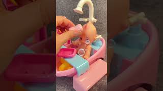 Satisfying with Unboxing amp Reviews Miniature Bathroom Toys set ASMR [upl. by Barna]