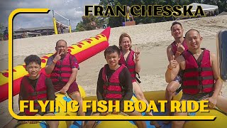 FLYING FISH BOAT RIDE  COCOONS CLUB LAIYA  Fran Chesska [upl. by Micheline800]