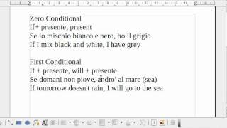 First Conditional  Lezione 50  Corso di Inglese [upl. by Faletti262]