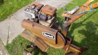 Old Norlett Rotovator working again [upl. by Klockau]