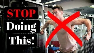 How To Build Lower Pecs Stop Doing This  V SHRED [upl. by Avad]