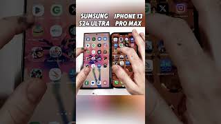 iPhone 13 Pro Max vs Samsung S24 Ultra SPEED TEST 🚀 Who’s the REAL SPEED KING 👑shortsviralvideo [upl. by Sesylu125]