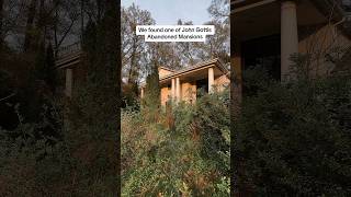 Abandoned Mansion Of John Gottis abandondedplaces abandonedplaces [upl. by Eveineg]