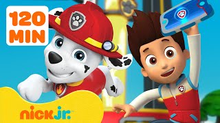 PAW Patrol Best Technology Rescues amp Adventures w Marshall amp Ryder 📱 2 Hours  Nick Jr [upl. by Arley]