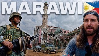 Solo Inside Marawi  The quotNO GO ZONEquot of The Philippines 🇵🇭 [upl. by Nrehtac]