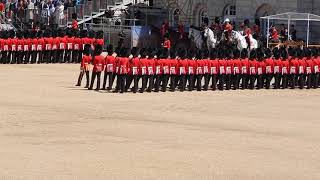 Trooping the Colour Colonels Review Irish Guards 10th June 2017 Prince William takes the salute [upl. by Jocelin]