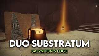 Duo Substratum in Salvations Edge Raid  The Final Shape  Destiny 2 [upl. by Neehsar]