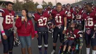 PPR Meet an Honorary Member of the Steele Canyon Football Team [upl. by Maharva]