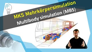 Mehrkörpersimulation MKS oder Multibody simulation MBS [upl. by Roldan]