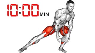 10 Min Home Leg Workout Legs Exercises [upl. by Monarski]