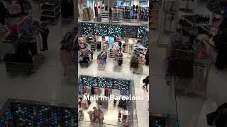 Mall in Barcelona [upl. by Einafpets]