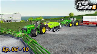 Sandy Bay🔹Ep 06  10🔹TWO HOURS of FARMING amp MUSIC🔹Farming Simulator 19 [upl. by Esenahs]