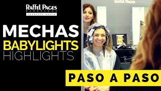 MECHAS  Babylights Highlights ✨  PASO A PASO con Raffel Pagès Barcelona [upl. by Keir747]