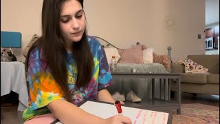 ASMR Study With Me softly spoken white board writing page turning [upl. by Panta]