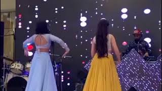 Sangeet dance performancehello ji songdance performance by beautiful girlsby rachna creation [upl. by Ennahgiel557]