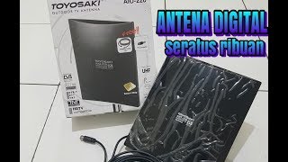 TOYOSAKI antena digital  unboxing amp pemasangan [upl. by Jeffrey]