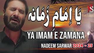 Nadeem Sarwar  Ya Imam E Zamana  Nadeem Sarwar New Noha 2024 [upl. by Yorgo]