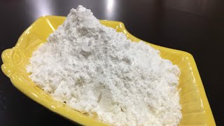 EASY HOMEMADE CORNSTARCH RECIPE  HOW TO MAKE CORN STARCH  HOW TO MAKE CORN FLOUR [upl. by Enisaj]