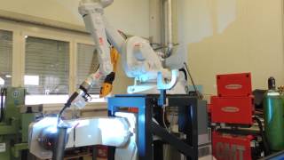 ABB Schweißroboter im ABZ Braunau [upl. by Azaleah]