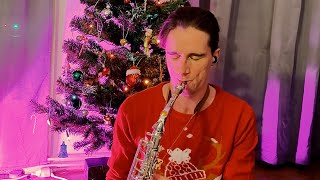 Wham  Last Christmas Saxophone Cover [upl. by Cohette]