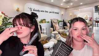 ASMR WORST Reviewed Nail Salon 💅 [upl. by Olinde]