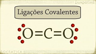 Química Ligações Covalentes Polares e Apolares [upl. by Adnilra]