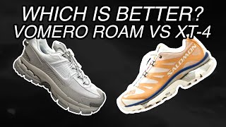 2024 Which is Better Nike Vomero Roam vs Salomon XT4 [upl. by Ecnirp]