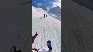 Ischgl Day3 Part 1 shorts snowboarding snowboard alps ischgl ski austrianalps alps tricks [upl. by Anya]