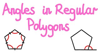 1MM  Angles in Regular Polygons [upl. by Ahsilahs]