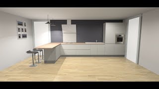 logiciel de cuisine 3D Leroy merlin [upl. by Tudor]