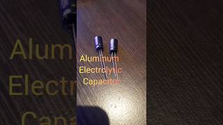 1 min about Aluminum Electrolytic Capacitor diy electronics arduino capacitor aluminum [upl. by Aisanat877]