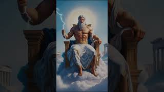 Zeus the powerful Greek god of the sky and thunder greekmythology zeus olympiangods GreekGods [upl. by Llireva]