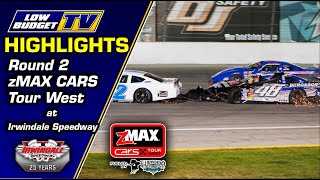 Highlights  zMAX CARS Tour West Round 2  Irwindale Speedway 5112024 [upl. by Enail]