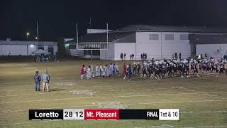 Mt Pleasant Vs Loretto 103124 [upl. by Marie549]