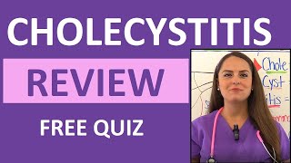 Cholecystitis Nursing NCLEX Pathophysiology Symptoms TTube amp Cholecystostomy [upl. by Asirap702]