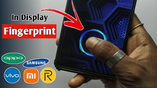 How To Set Fingerprint Lock Screen On Any Android Phone  Display Par Fingerprint Kaise Lagaen [upl. by Aramak]