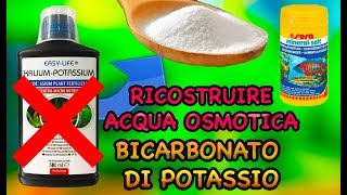 COME RICOSTRUIRE ACQUA DI OSMOSI INVERSA E RISPARMIARE SUI FERTILIZZANTI PER ACQUARIO [upl. by Dulcinea725]