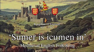 Sumer is icumen in  Mediaeval English Folk Song [upl. by Yrogiarc170]